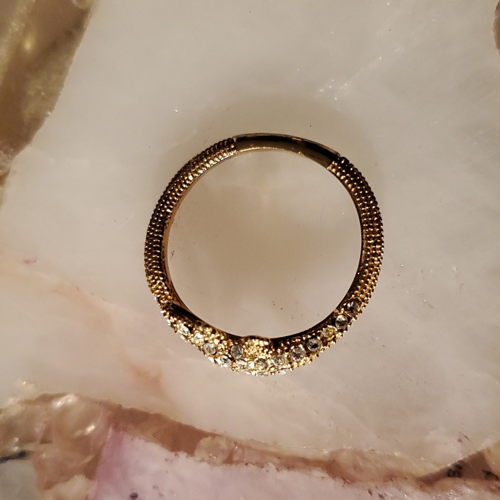 Gently loved & rare! CBC pavé lizard ring - Picture 4 of 6